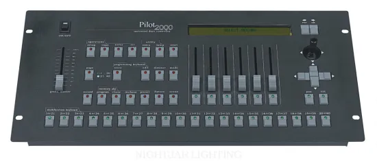 Pilot 2000 Computer Dmx Lighting Controller, Light Control Console For Disco / Nightclubs