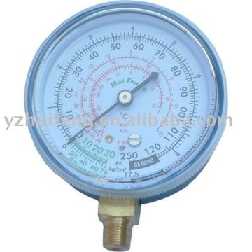 Freon pressure gauge