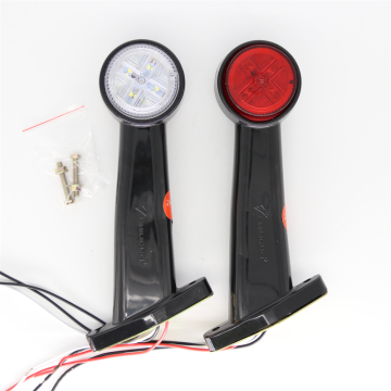 Lámparas de remolque de camión LED de alta calidad de 12 V/24 V - Luces de posición, marcador y placa de matrícula