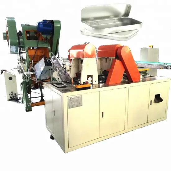 Automatic Metal Pencil Box Stationery case making machine