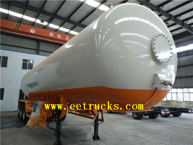 57 CBM LPG Trailer Transport Tanks