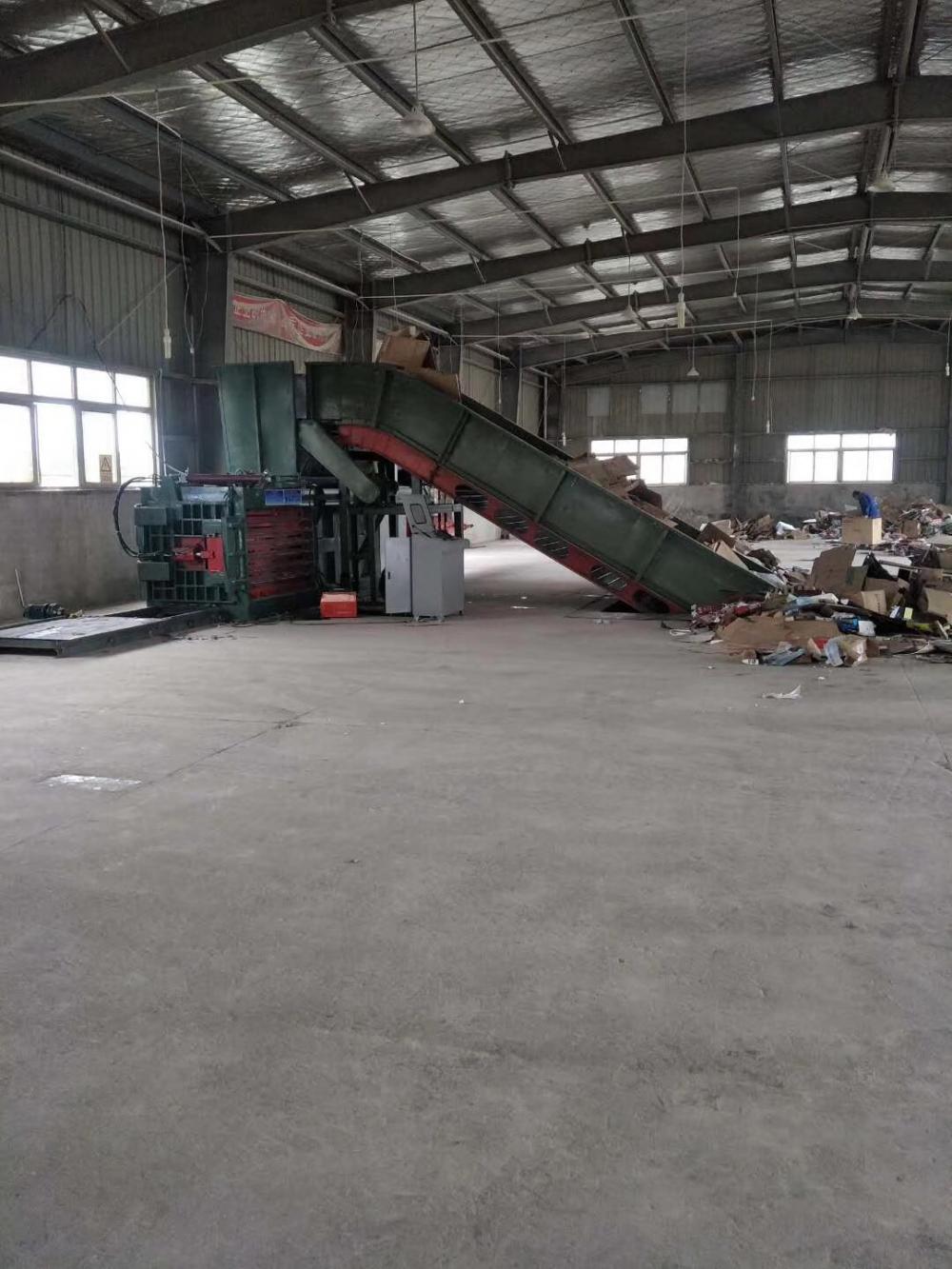 Horizontal Carton Used Clothing Cardboard Plastic Baler