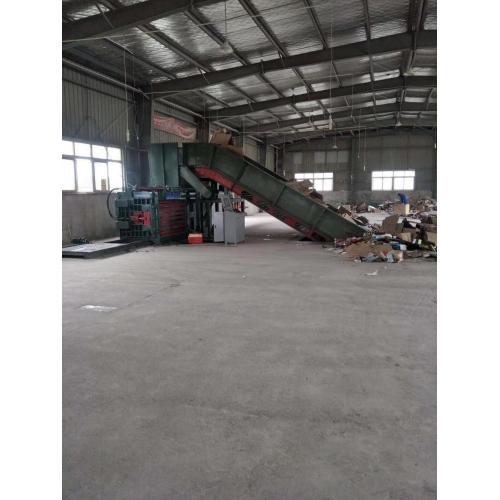 Waste Paper Plastic Bottle Horizontal Recycling Baler