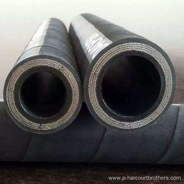 SAE 100 R12 Oil Resistant Rubber Hose Hydraulic Rubber Hose