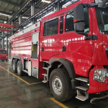 Sinotruk 16 pătrat vehicul de stingere a incendiilor în aer liber