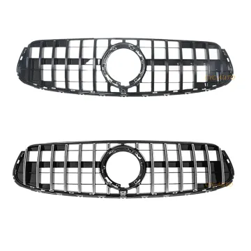 Front Facelift GT Style Bumper Grille for Mercedes-Benz GLC CLASS X253 Sport AMG 2020-2022