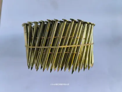 3.0*60Bare rod coiled nails