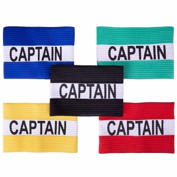 Elastische multi-color Soccer Captains-armband