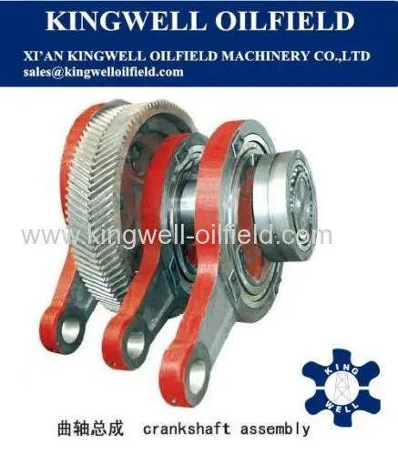 Stainless Steel Crankshaft For Drilling Mud Pump 