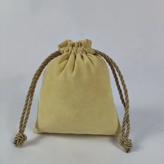 Canvas Cotton Double String Handbag