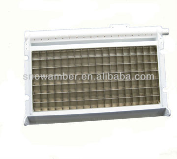 Water Flow Type Cube Ice Maker Evaporator