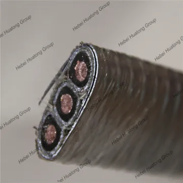 2kv Flat Electrical Submersible Pump Esp Power Cable
