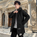 Men's windproof warm cotton-padded coat