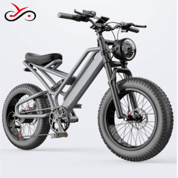 Boxu 2022: High-Power 500W achterborstelloze hubmotor elektrische mountainbike met aluminium legeringsframe en vetbanden