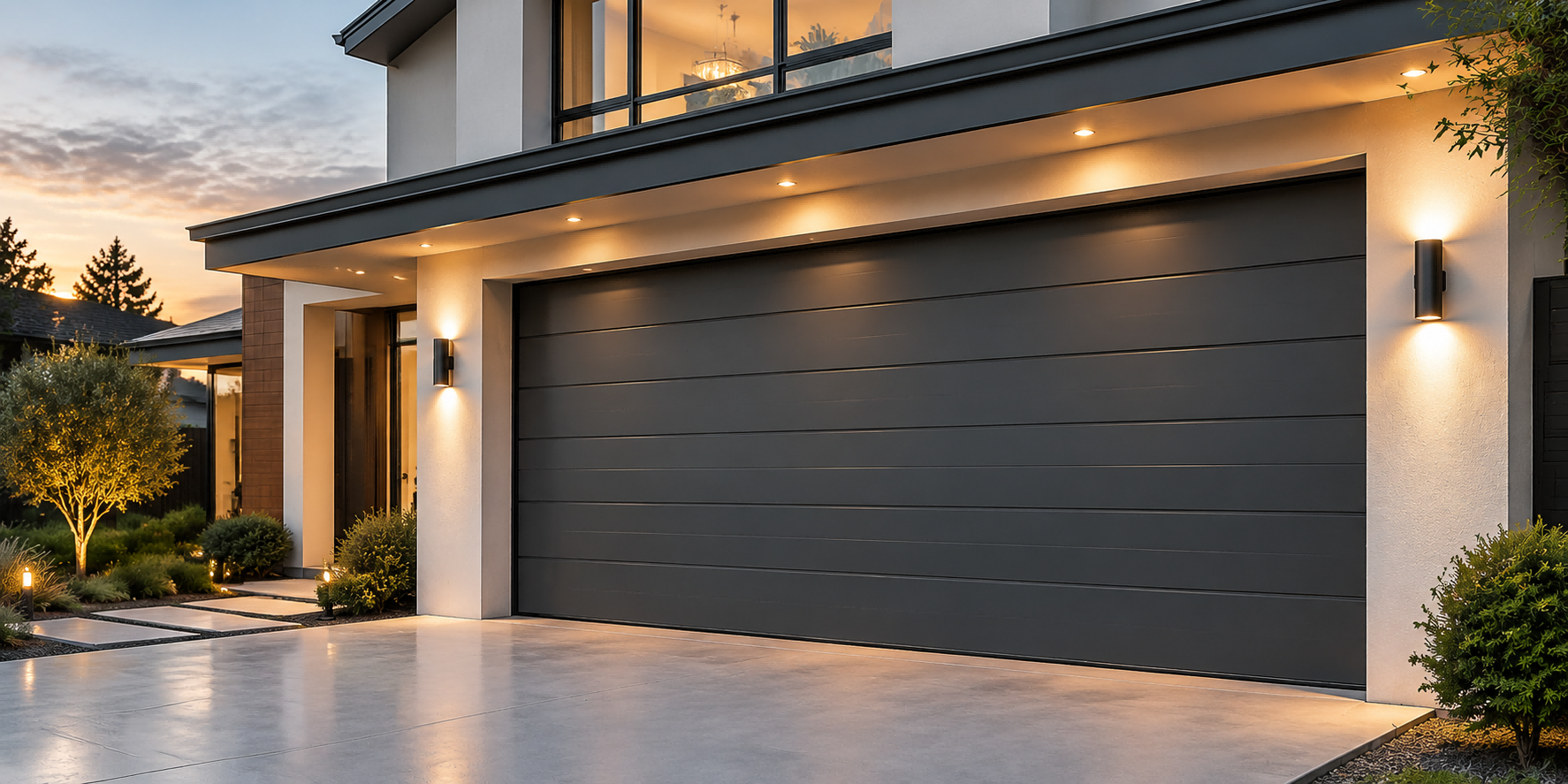Insulated Steel Sectional Garage Door
