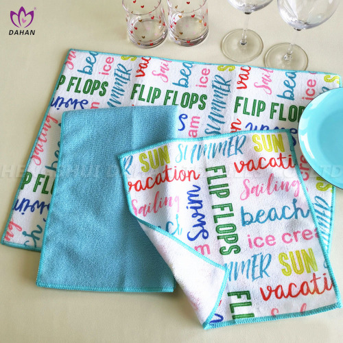 Microfiber Rags Dish drying mat and kitchen towel Supplier