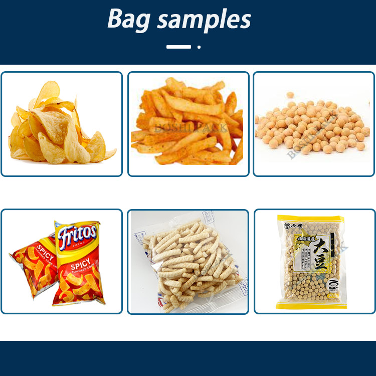 1kg Candy Chips Dry Fruit Nuts Packaging Machine Herb Sugar Peanut Fish Coffee Bean Food Vertical Packing Machine4