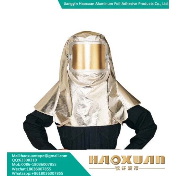 ألياف زجاجية مغلفة بألياف زهرية من الألومنيوم