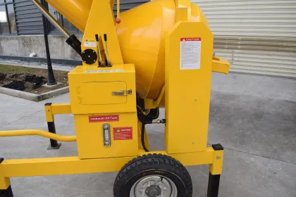 TDCM500-DW Tilt Drum Concrete Mixer Machine - Construction Equipment