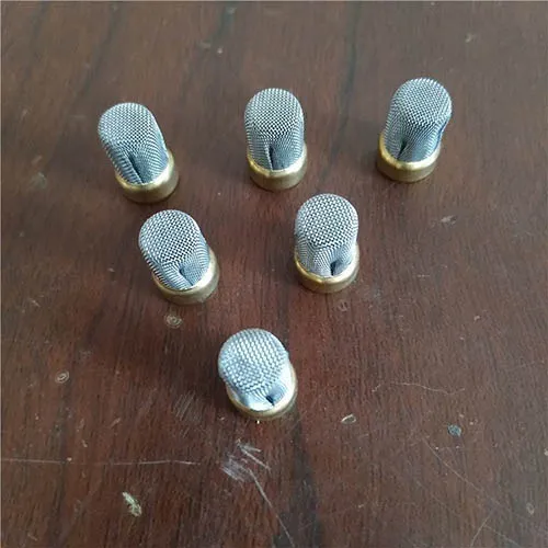 Brass Rimmed Fuel Injector Micro Basket Filter