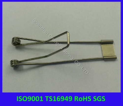 ISO9001 Ts16949 Metal Torsion Spring Clip