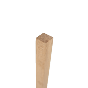 Pagar baluster kayu adat untuk tangga