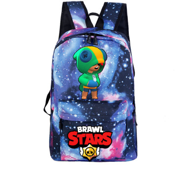 Luminous Cute Music Boy College Laptop Backpack for Teen Students