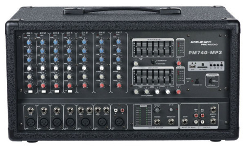 Professionell Mixer konsol Pm740-mp3