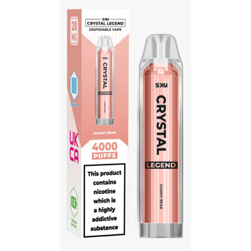 UK Crystal Legend 4000 Puffs Disposable Vape Pen