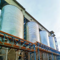 High-efficiency capacity-constructing cement mixing silo