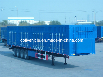 100Ton Coal Trailer with Four Axles