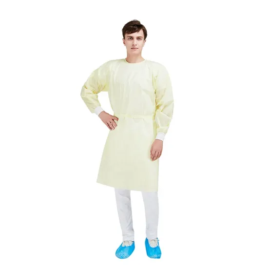 Medical Isolation Gowns: Level 2 Disposable Protective Clothing for Hospitals - Non-Woven Gowns