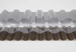Anti UV Stable clear Corrugated Price of Polycarbonate Roofing Sheet