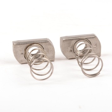 High-Quality Spring Channel Nuts in Galvanized, Zinc Plated, and Nickel Plated Stainless Steel: Suitable for Mining and Healthcare Applications with Anti-Losening Design, M3 Thread