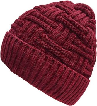 Winter Hat Warm Knitted Slouchy Beanie Skull Cap