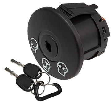 New 5 Pin Ignition Switch with Keys for Multiple Lawn Equipment Brands