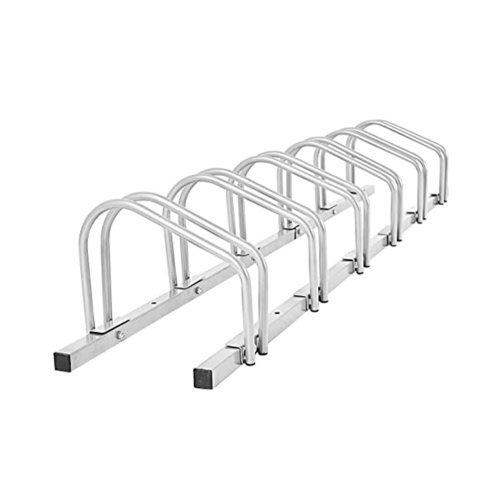6 Bicycle Floor Parking Adjustable Storage Stand