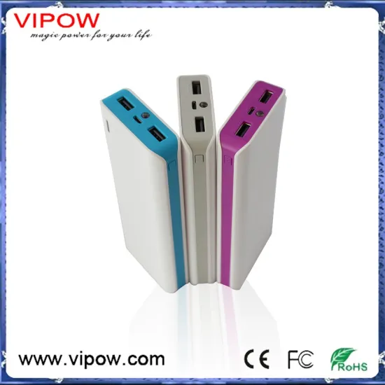 Universal 2a Output Portable Power Bank With 18650 Battery