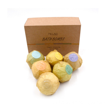 Colorful Natural Moisturizing Bubble Bath Bomb