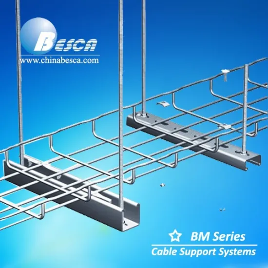 Electro-Zinc Plated Basket EZ Wire Mesh Cable Tray with UL CUL CE SGS Certificated