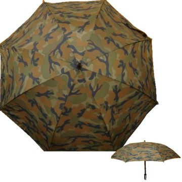 Army Camouflage 60" Super Durable Windproof Golf Umbrella for Hunting Camping,