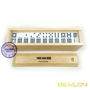 Tournament Two Tone double nine dominoes