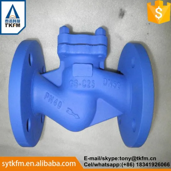 2015 TKFM hot sale city water supply pipeline use water dual plate bsp check valve