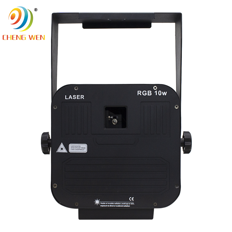 10W πλήρες χρώμα RGB Laser Stage Light DJ