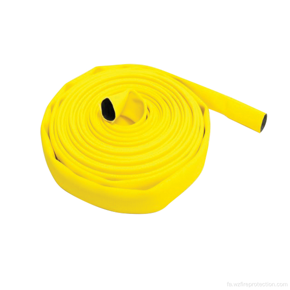 مقاوم در برابر آتش ژاکت دوتایی لاستیکی شیلنگ آتش