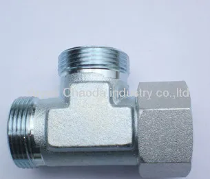 Run Tee Fittings With Swivel Nut 