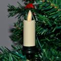 Candele per finestre senza fiamma a led elettriche per albero di Natale