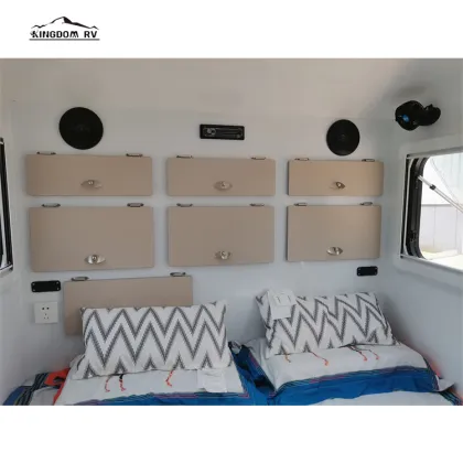 Off-Road Slide Motorhome and Electric Caravan for RV Camping