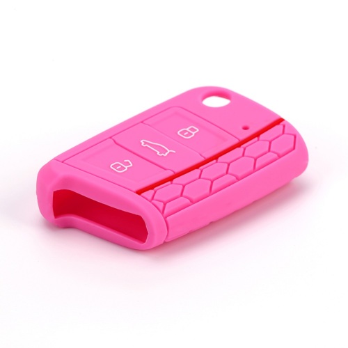 3 Buttons Car Key Case For Silicone Cover