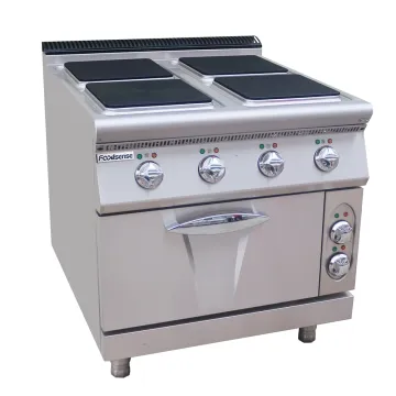 High-Quality Kitchen Equipment Free Standing Electric Cooker with Cabinet